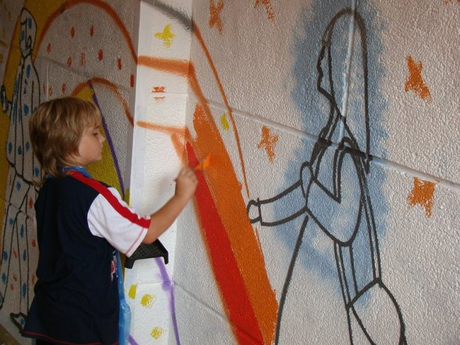 Tunel prawie pomalowany (zdjęcia)