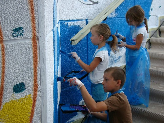 Tunel prawie pomalowany (zdjęcia)