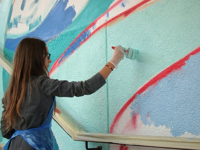 Tunel prawie pomalowany (zdjęcia)