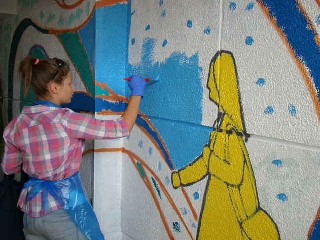 Tunel prawie pomalowany (zdjęcia)