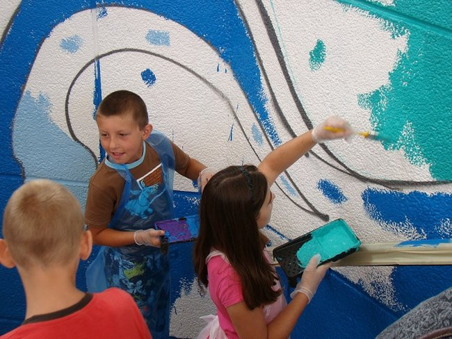 Tunel prawie pomalowany (zdjęcia)