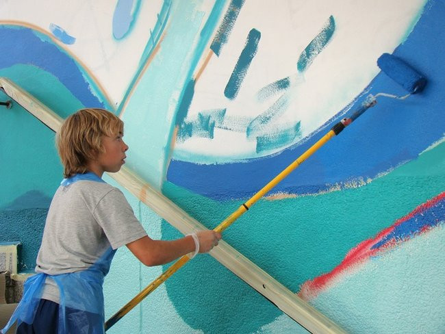 Tunel prawie pomalowany (zdjęcia)