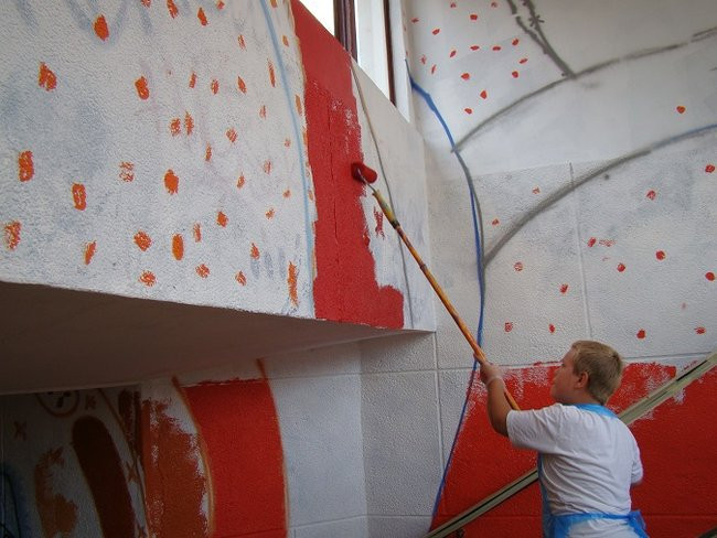 Tunel prawie pomalowany (zdjęcia)