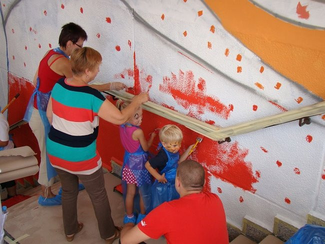 Tunel prawie pomalowany (zdjęcia)