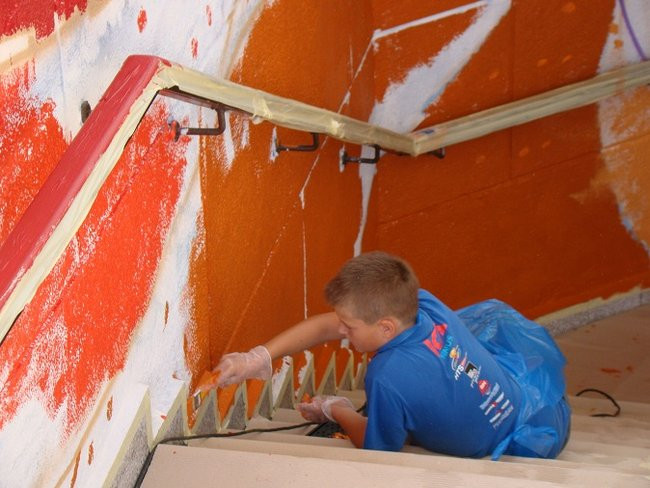 Tunel prawie pomalowany (zdjęcia)