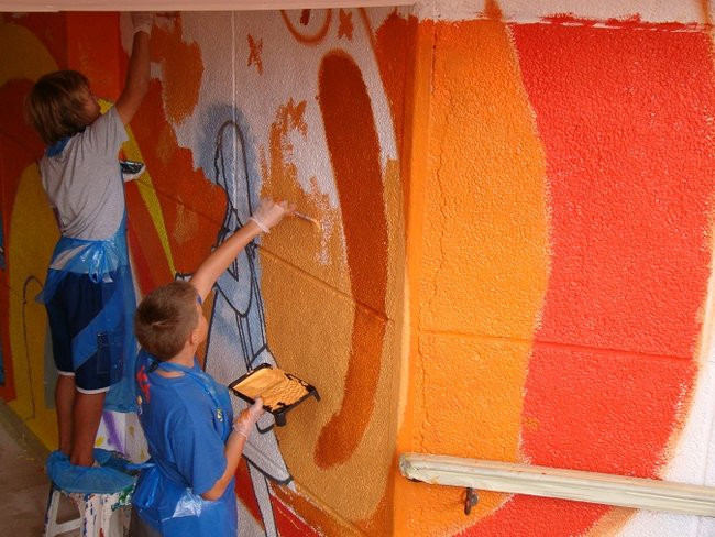 Tunel prawie pomalowany (zdjęcia)