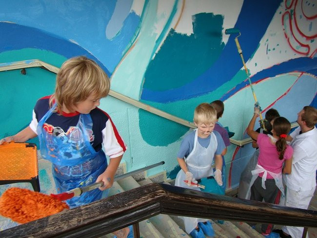 Tunel prawie pomalowany (zdjęcia)