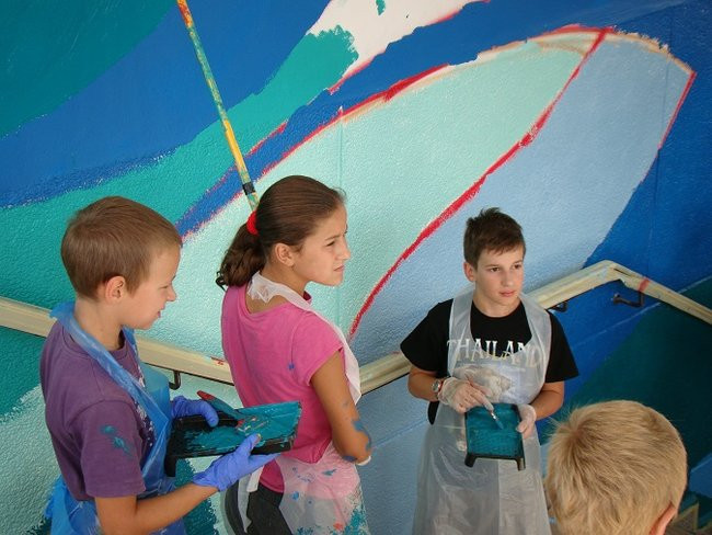 Tunel prawie pomalowany (zdjęcia)