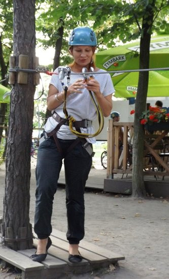 Rywalizacja w koronach drzew (zdjęcia)