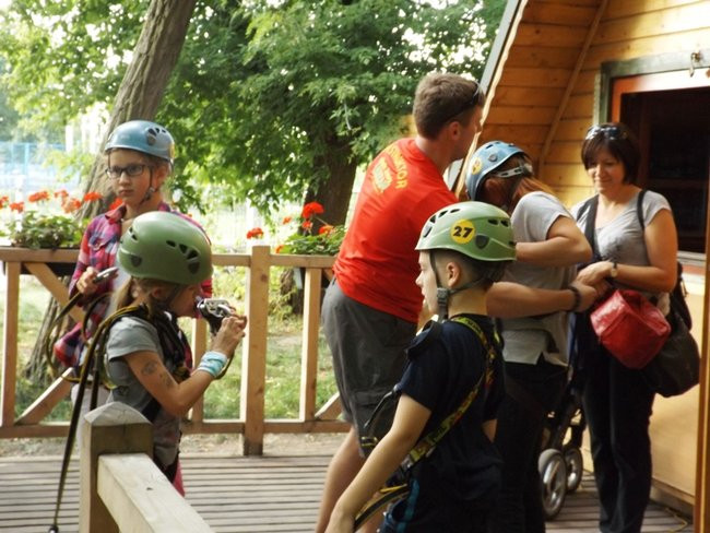 Rywalizacja w koronach drzew (zdjęcia)