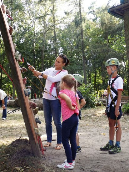 Rywalizacja w koronach drzew (zdjęcia)