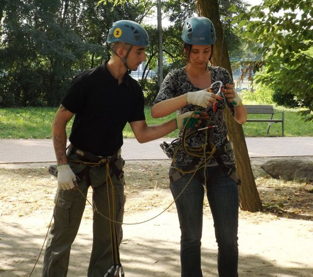 Rywalizacja w koronach drzew (zdjęcia)