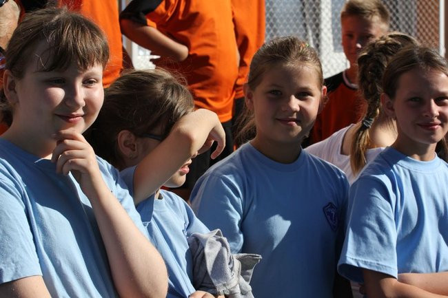 Pierwszy mecz na nowym boisku (zdjęcia)