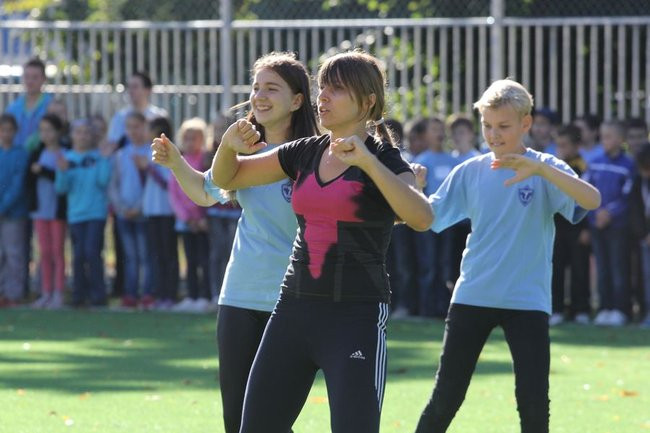 Pierwszy mecz na nowym boisku (zdjęcia)