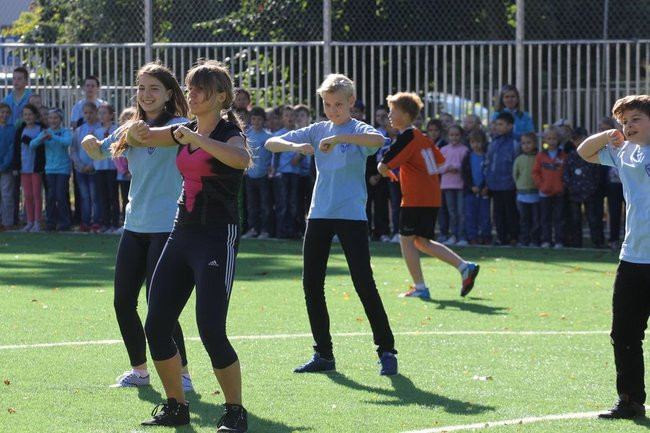 Pierwszy mecz na nowym boisku (zdjęcia)