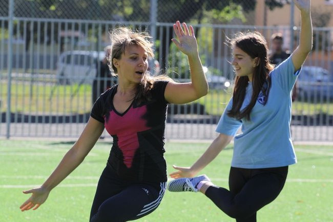 Pierwszy mecz na nowym boisku (zdjęcia)