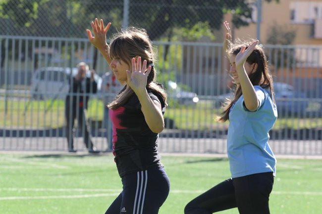 Pierwszy mecz na nowym boisku (zdjęcia)