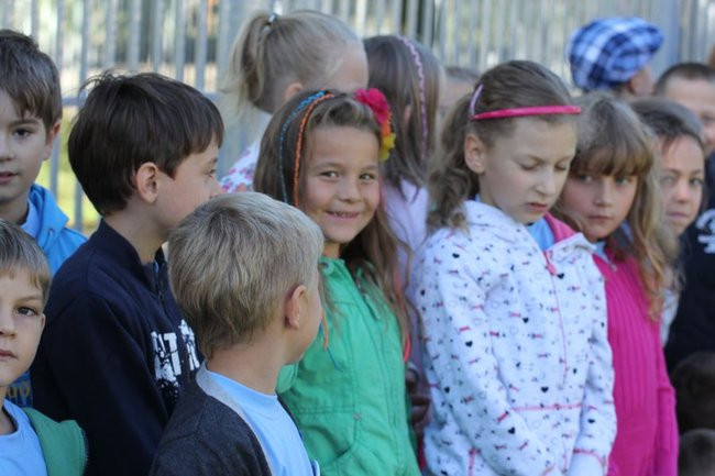 Pierwszy mecz na nowym boisku (zdjęcia)