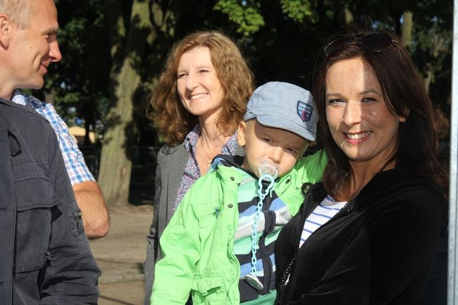 Pierwszy mecz na nowym boisku (zdjęcia)