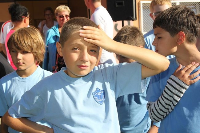 Pierwszy mecz na nowym boisku (zdjęcia)