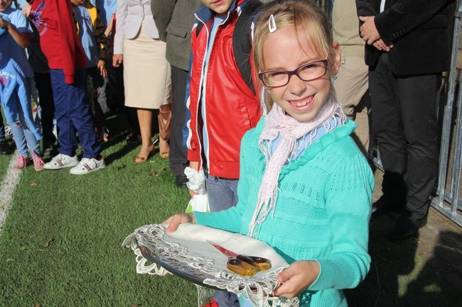 Pierwszy mecz na nowym boisku (zdjęcia)