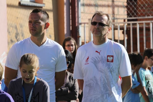 Pierwszy mecz na nowym boisku (zdjęcia)