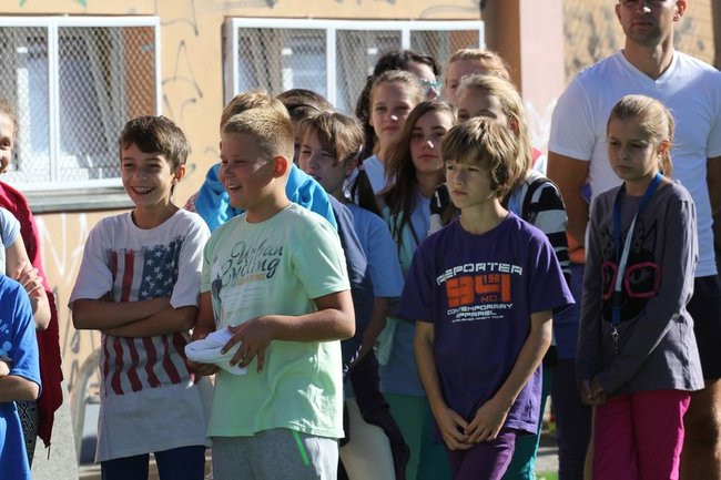 Pierwszy mecz na nowym boisku (zdjęcia)