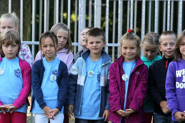 Pierwszy mecz na nowym boisku (zdjęcia)