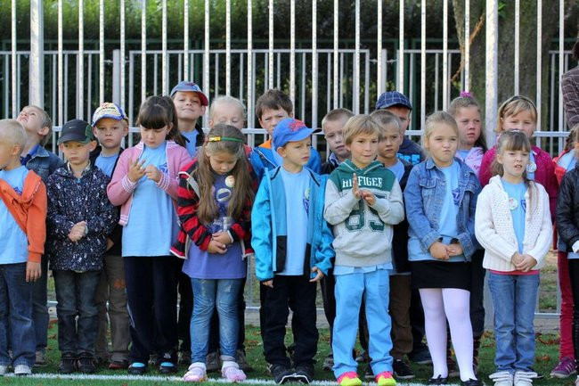 Pierwszy mecz na nowym boisku (zdjęcia)