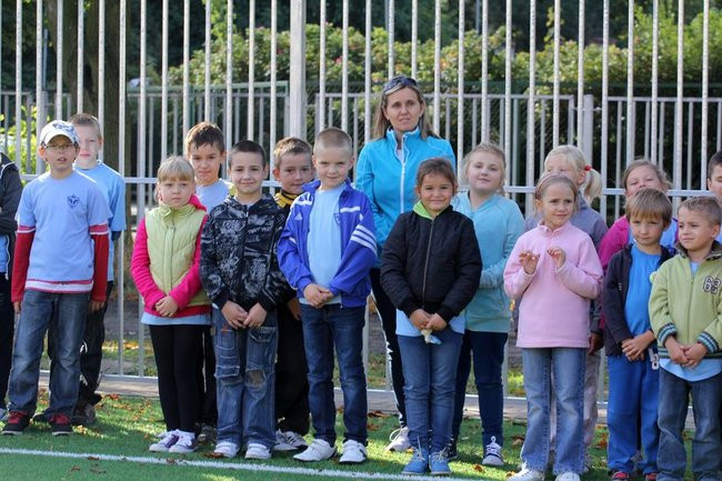 Pierwszy mecz na nowym boisku (zdjęcia)