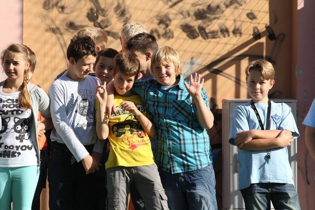 Pierwszy mecz na nowym boisku (zdjęcia)