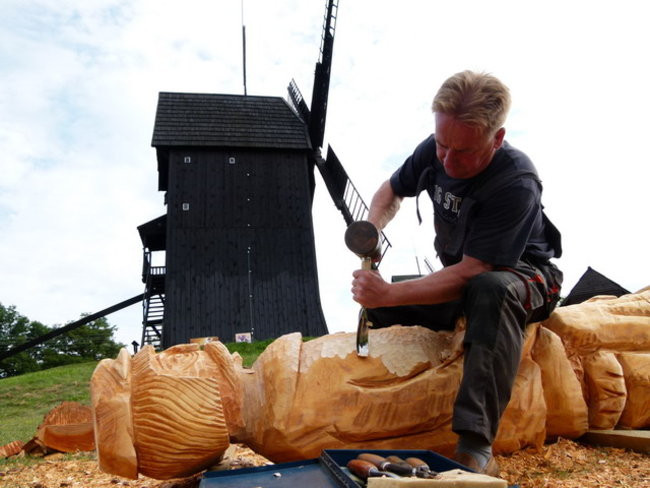 Plener pod wiatrakami (zdjęcia)