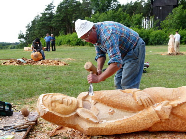 Plener pod wiatrakami (zdjęcia)