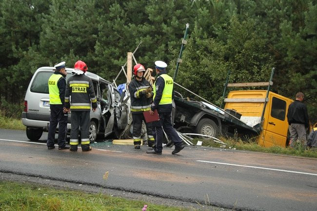 Jedna osoba ciężko ranna (zdjęcia)
