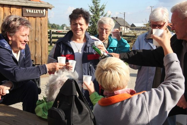 Zbierali grzyby w Smyczynie (zdjęcia)