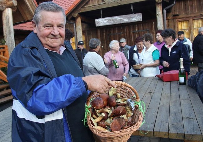 Zbierali grzyby w Smyczynie (zdjęcia)