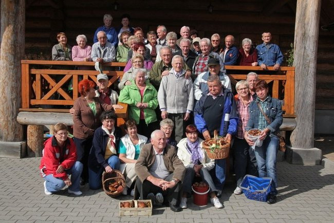 Zbierali grzyby w Smyczynie (zdjęcia)