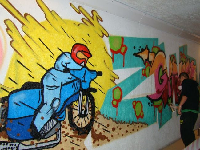 Graficiarze pomalowali przejście podziemne (zdjęcia)