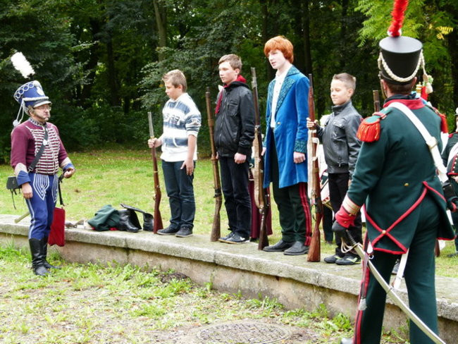 Z Napoleonem w Pawłowicach (zdjęcia)