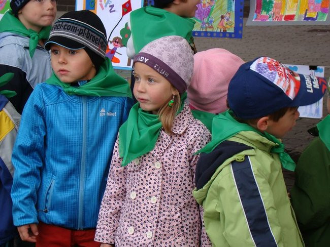 Przedszkolaki opanowały rynek (dużo zdjęć)