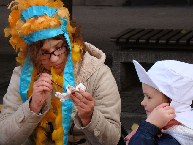 Przedszkolaki opanowały rynek (dużo zdjęć)