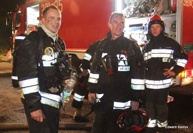 Płonęły wagony na leszczyńskim dworcu (zdjęcia)