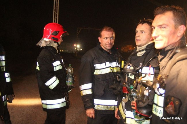 Płonęły wagony na leszczyńskim dworcu (zdjęcia)