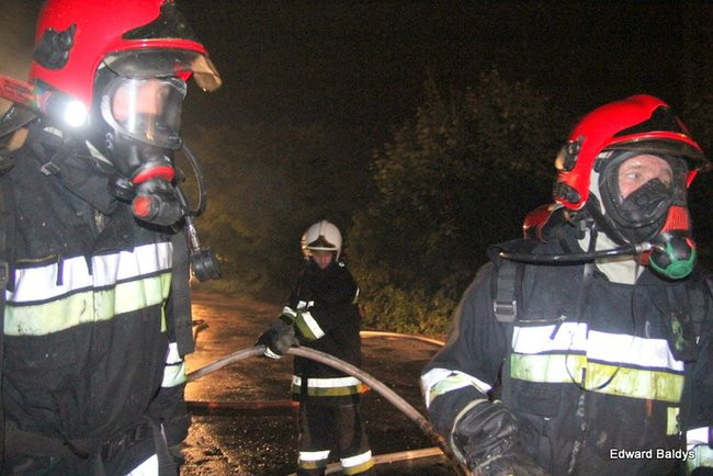 Płonęły wagony na leszczyńskim dworcu (zdjęcia)