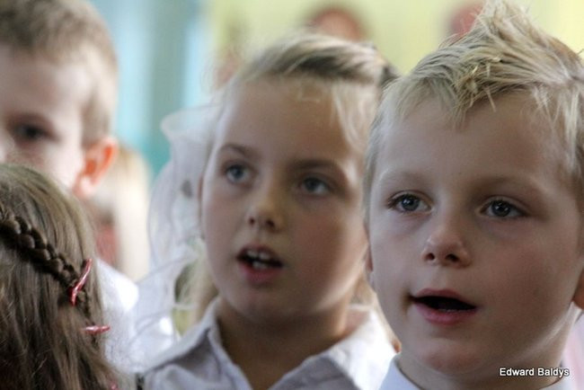 Marynarze u pierwszoklasistów (zdjęcia)