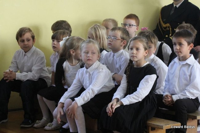 Marynarze u pierwszoklasistów (zdjęcia)