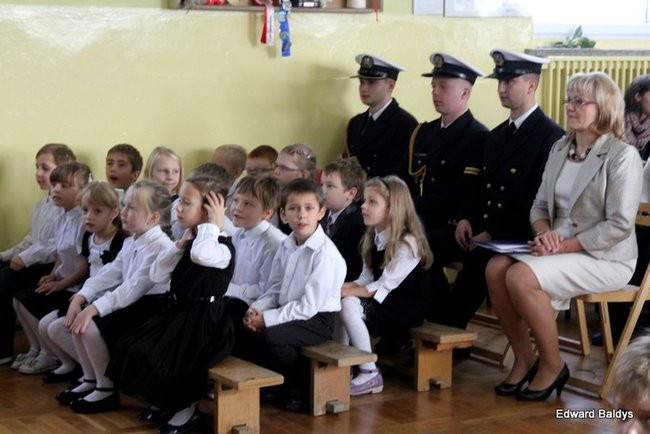 Marynarze u pierwszoklasistów (zdjęcia)