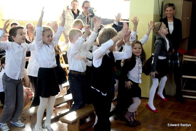 Marynarze u pierwszoklasistów (zdjęcia)