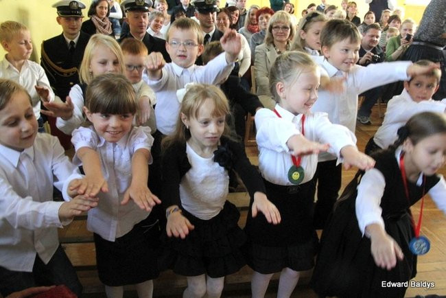 Marynarze u pierwszoklasistów (zdjęcia)