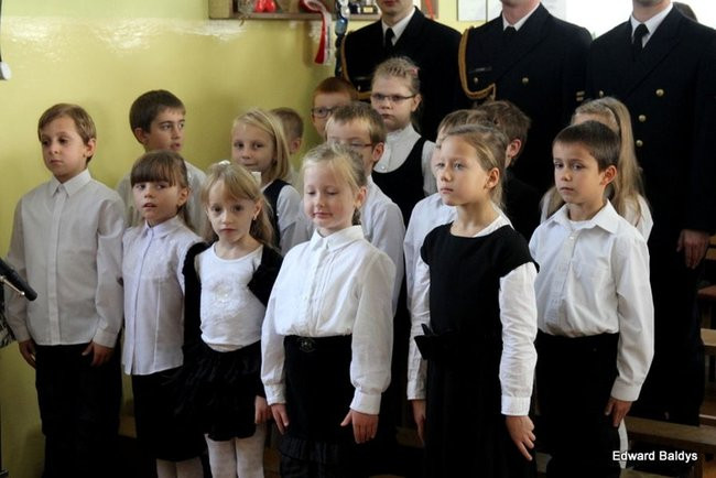 Marynarze u pierwszoklasistów (zdjęcia)